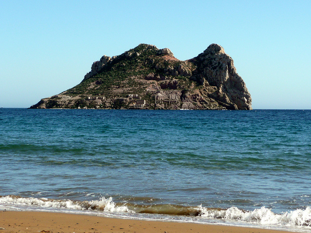 Islote en La Manga