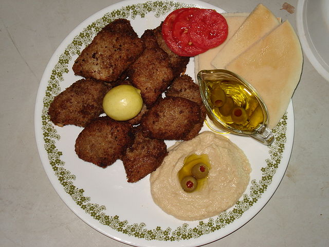 Plato de kibbe