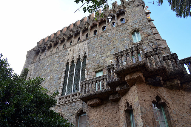 Lateral de la Torre Bellesguard