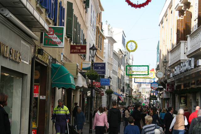 Main Street en Gibraltar