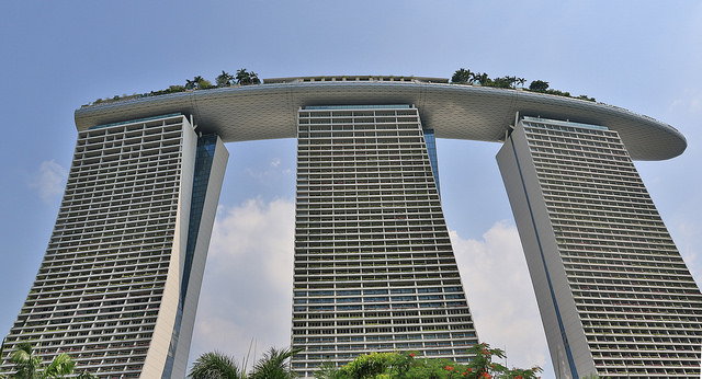 Vista del Marina Bay Sands