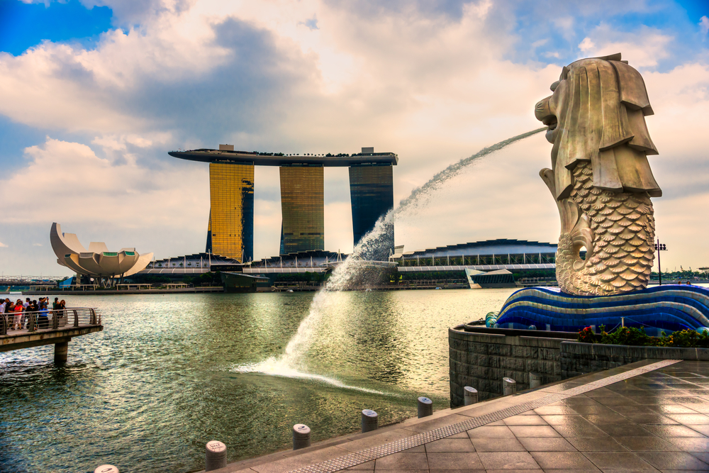 Marina Bay, uno de los lugares de Singapur