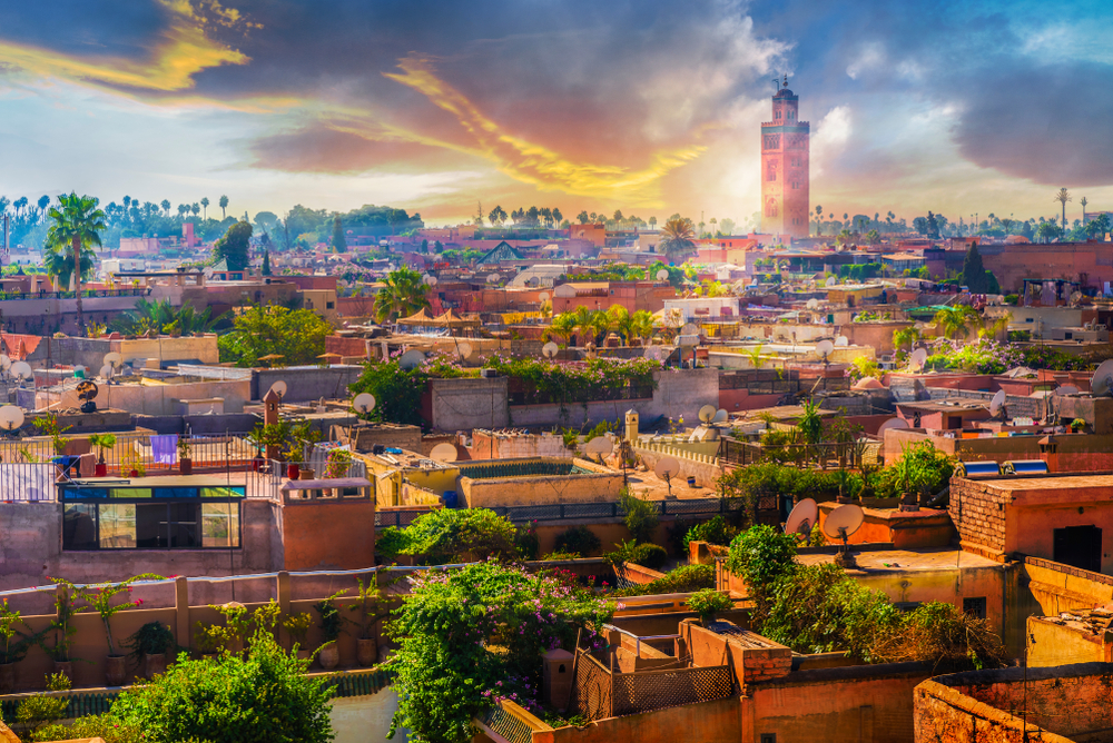 Marrakech en Marruecos