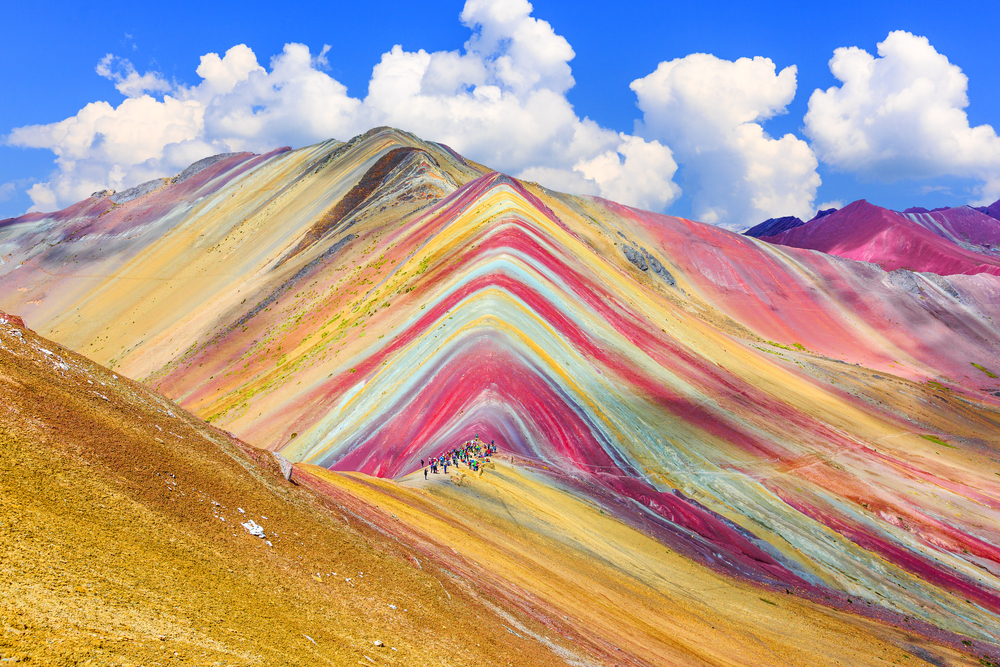 Montaña Arcoiris en Perú