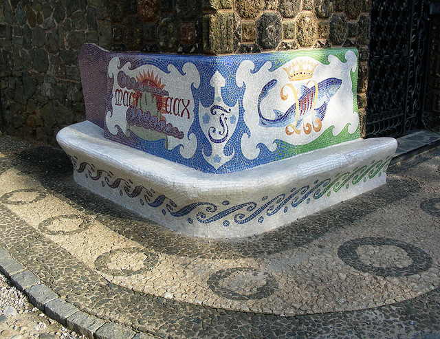 Mosaicos en la Torre Belleguard