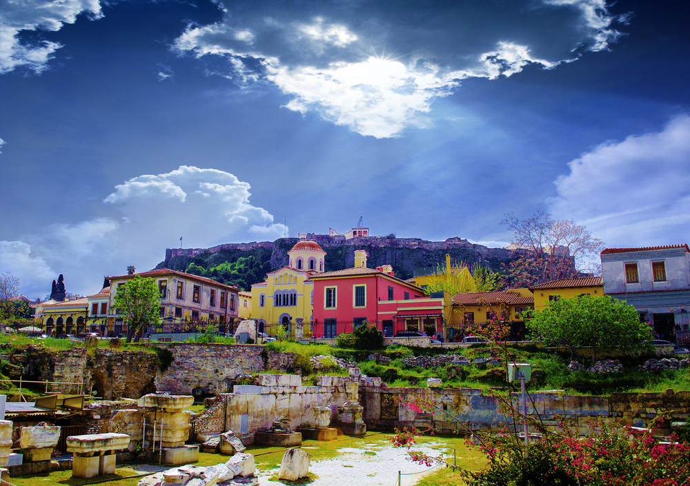 Plaka en Atenas