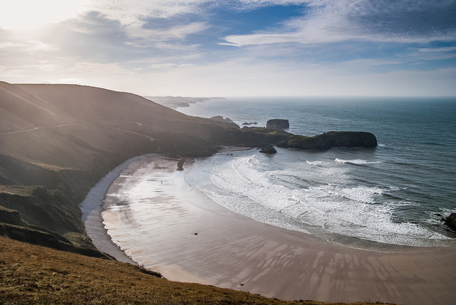 Playa de Torimbia en Asturias