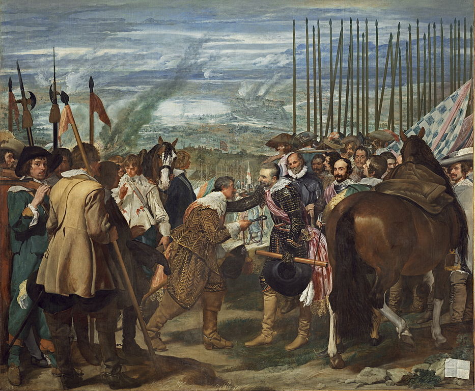 La rendición de Breda, de Diego Velázquez