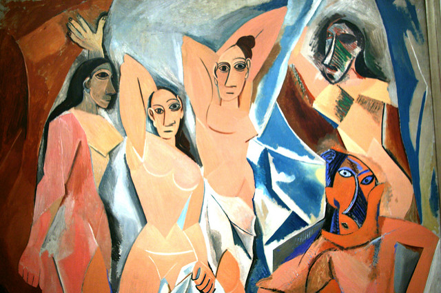 Señoritas de Avignon de Picasso