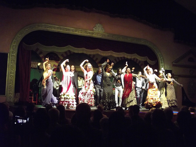 Tablao flamenco en Sevilla