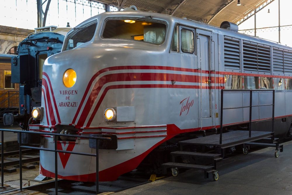 Talgo en el Museo del Ferrocarril de Madrid