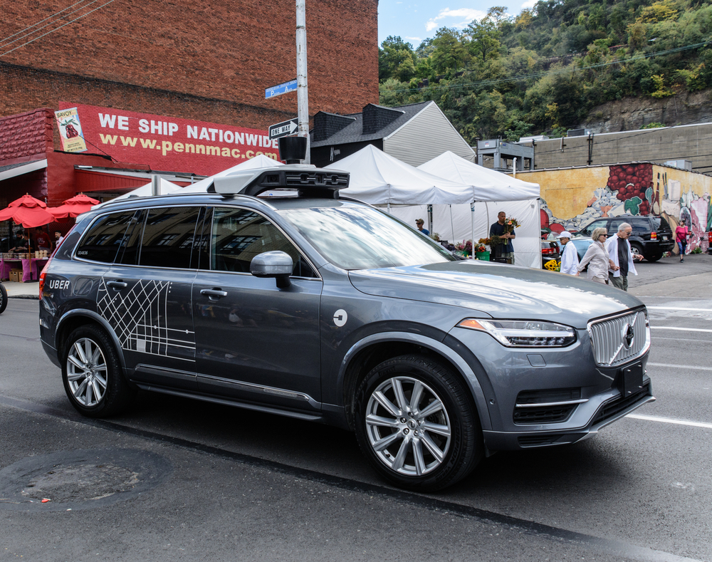 Coche Uber autónomo