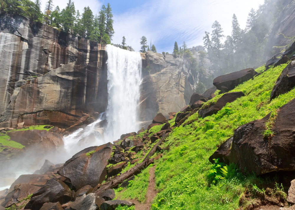 Vernal Fall en Yosemite