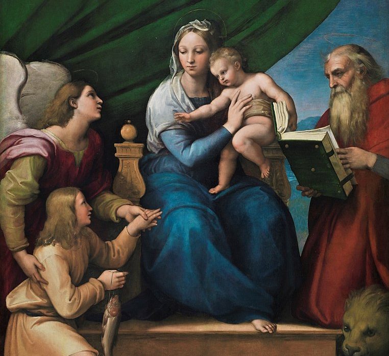 Virgen del Pez de Rafael Sanzio