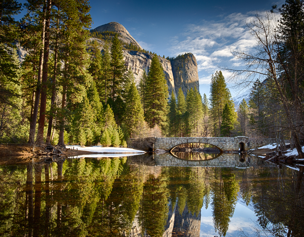 Parque Nacional Yosemite en Estados Unidos, uno de los países más biodiversos
