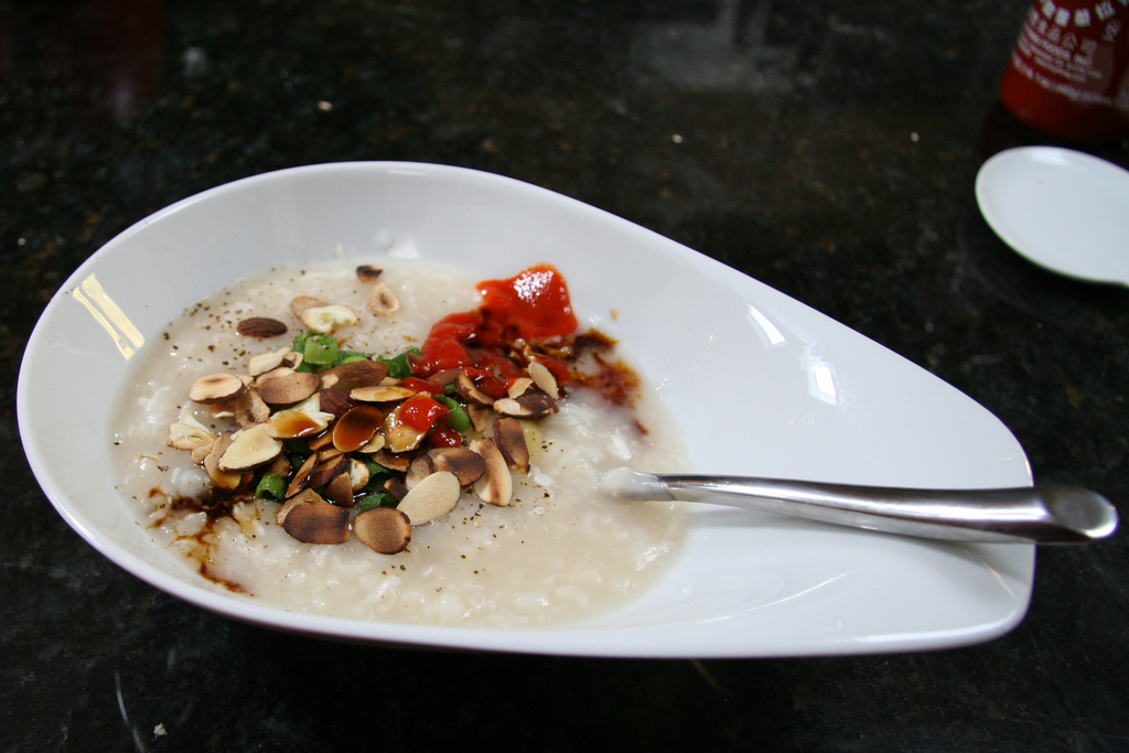 Arroz congee en China