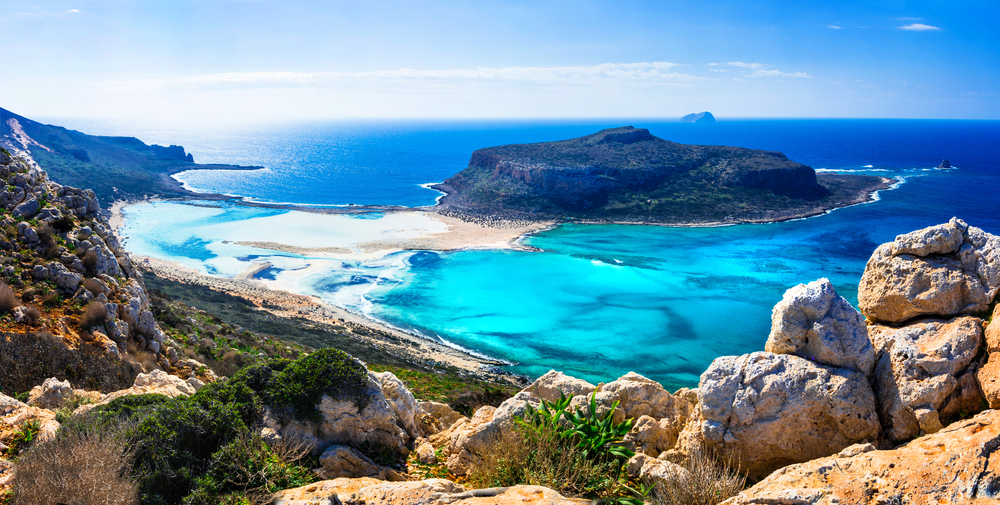 Balos en la isla de Creta