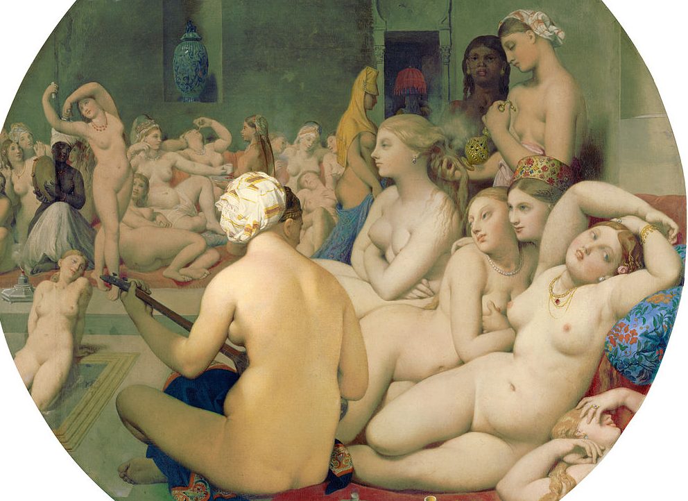 El baño turco en el Louvre