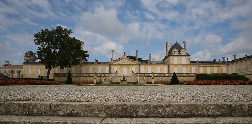 Castillo de Beychevelle en Burdeos