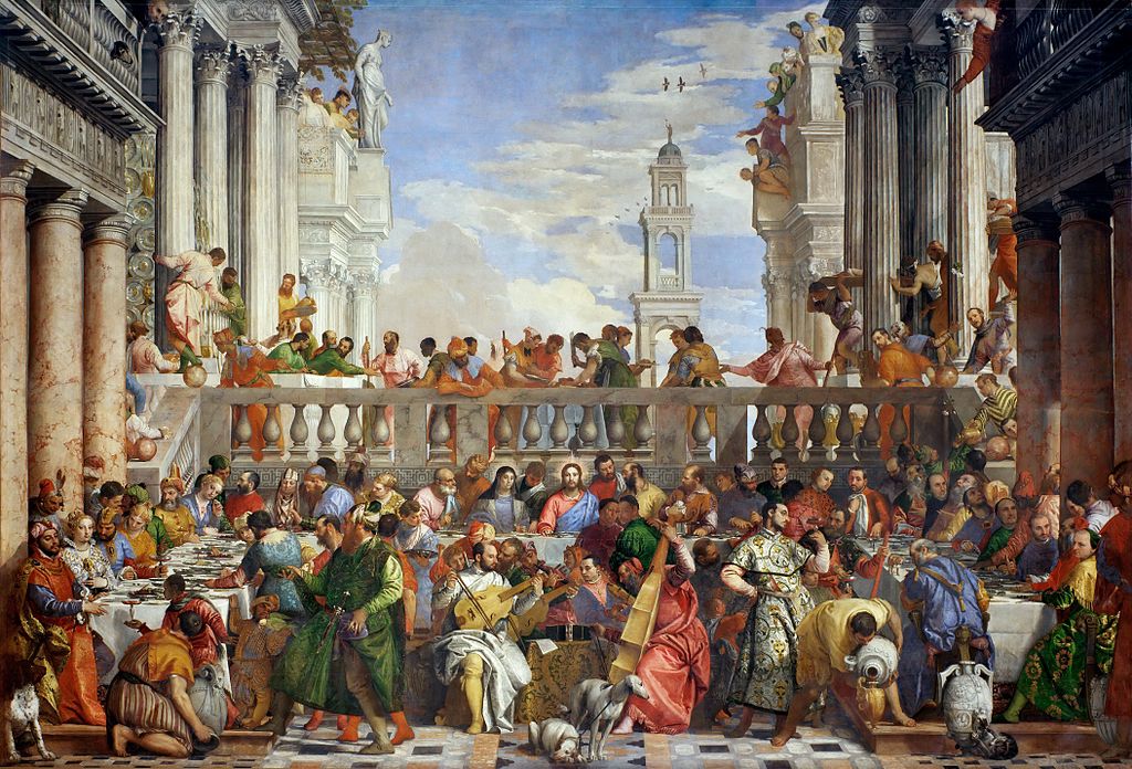 Bodas de Caná en el Louvre