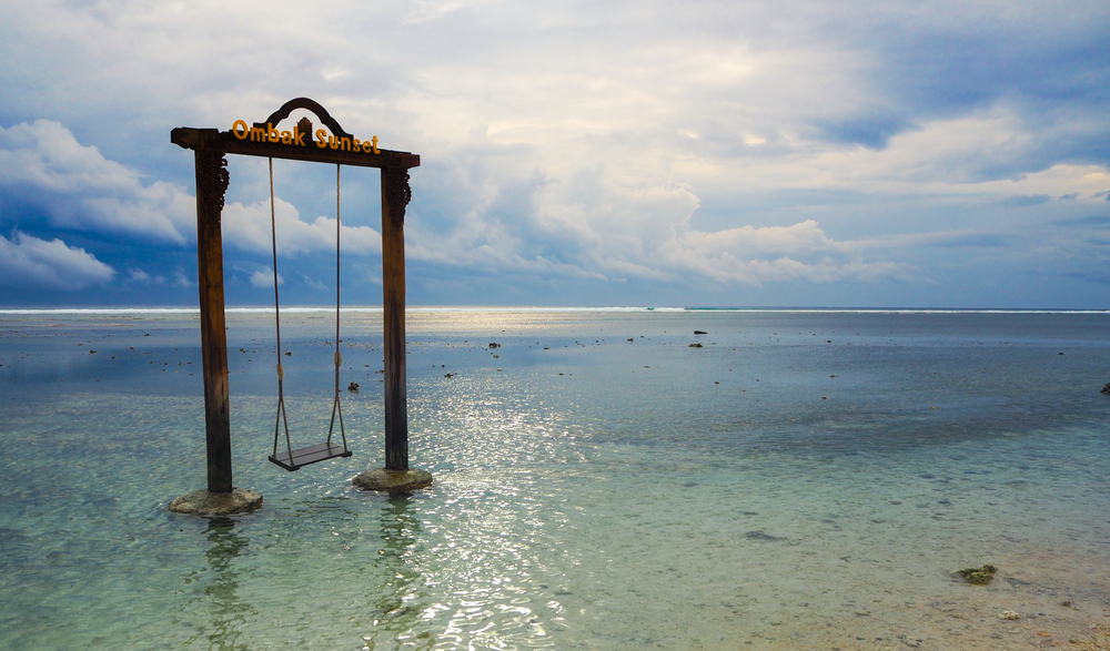 Columpio en las islas Gili