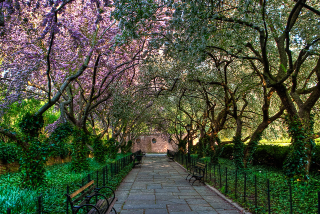 Conservatory Garden uno de los sitios para disfrutar de Central Park