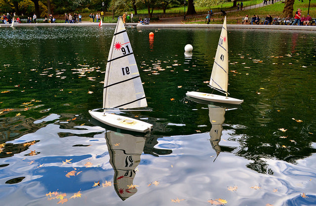 Conservatory Water en Central Park