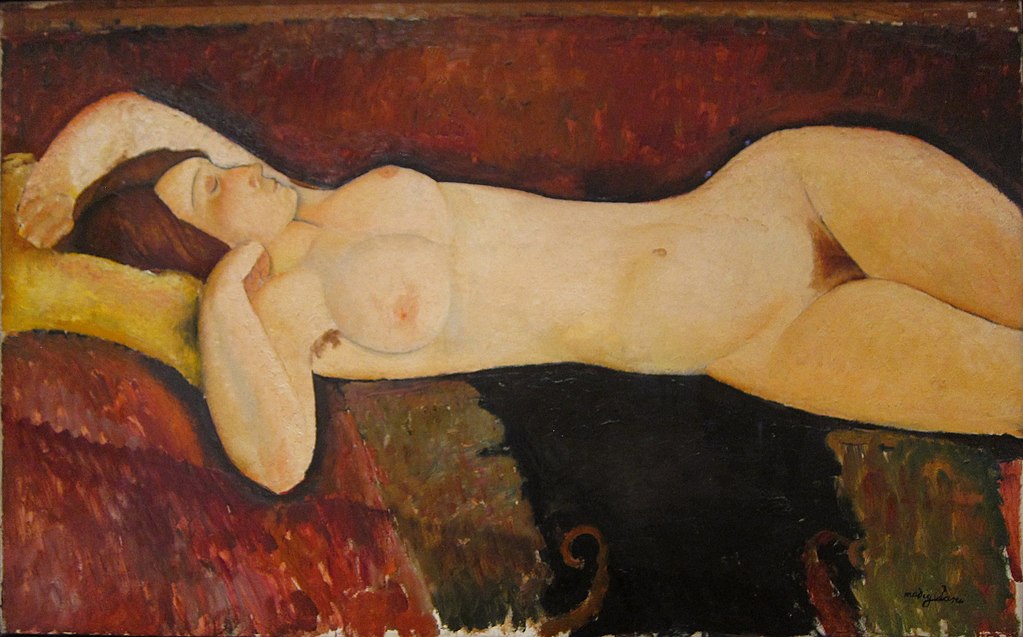 Desnudo recostado de Amedeo Modigliani