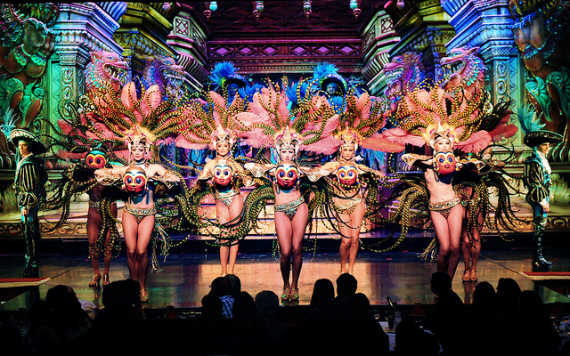 Espectáculo del Moulin Rouge