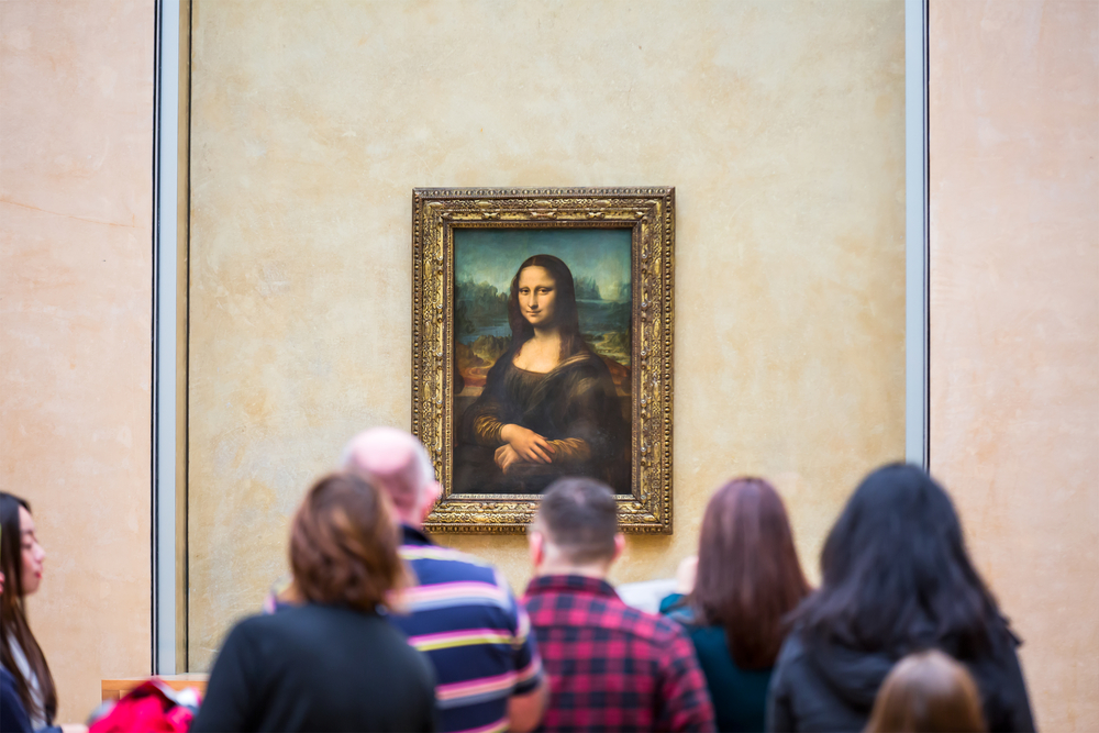 La Gioconda en el Museo del Louvre