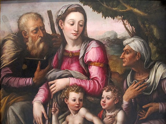 "La SAgrada Familia", de Giorgio Vasari
