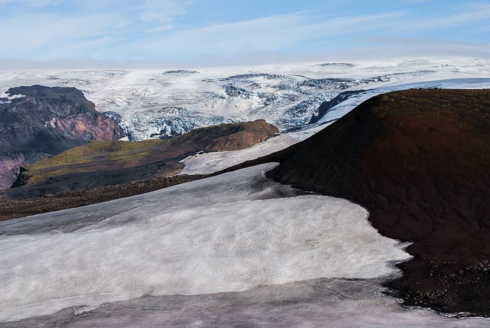 Glaciar Mýrsdaljökull en Islandia