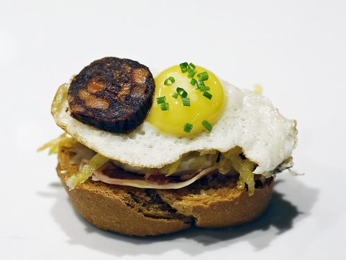 Pintxo del Gure Toki en Bilbao