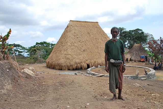 Hombre de Timor Oriental