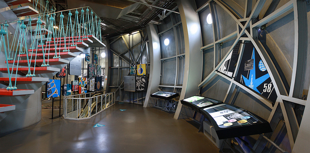 Interior del Atomium