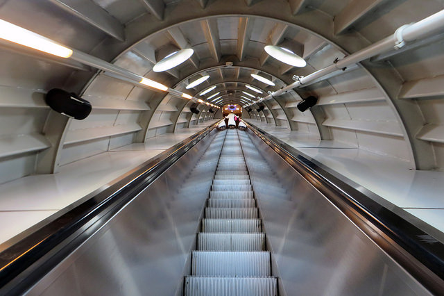Interior del Atomium