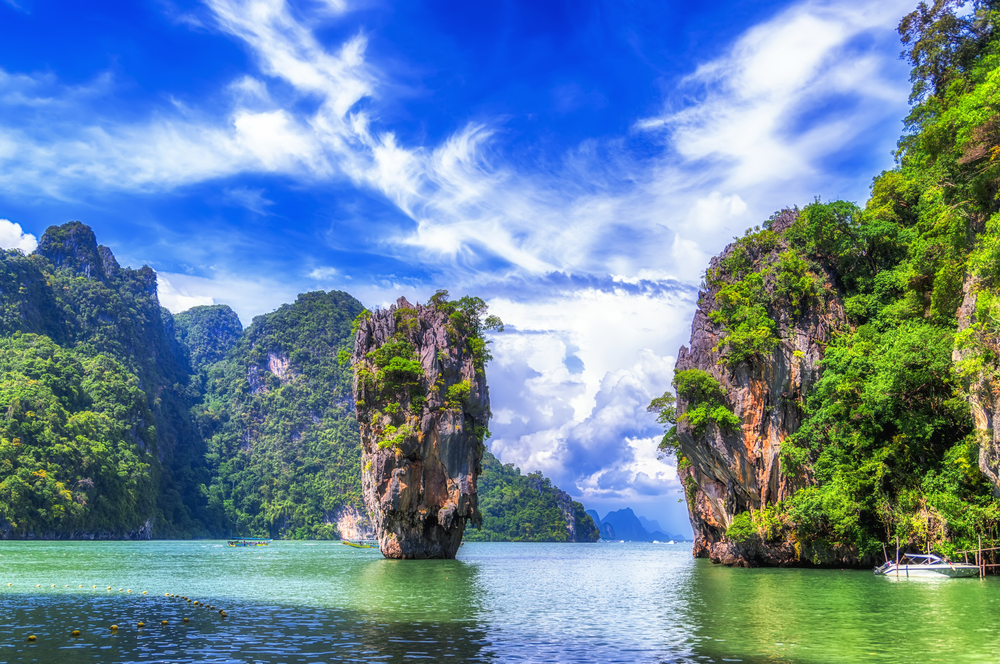 Isla James Bond en Tailandia