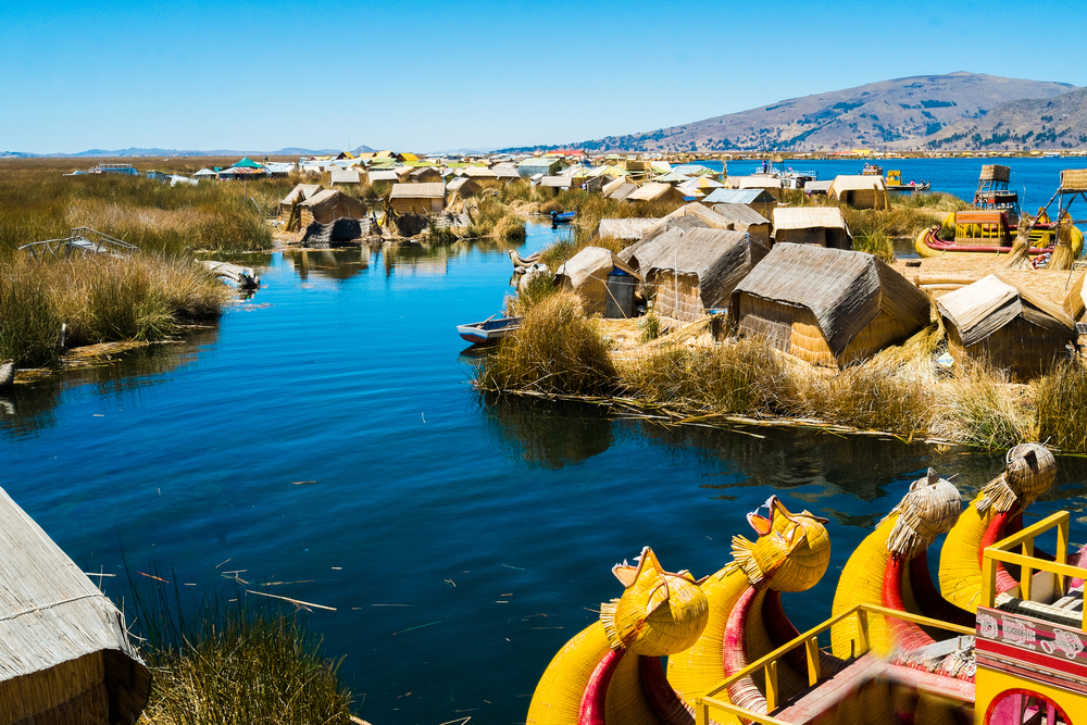 Lago Titicaca en Bolivia