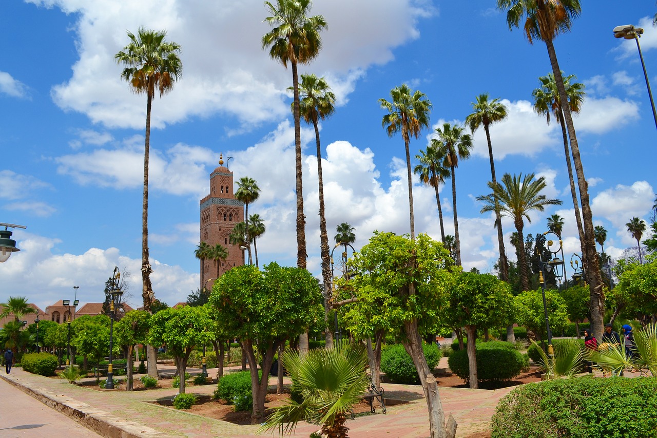 Mezquita Koutoubia en Marrakech