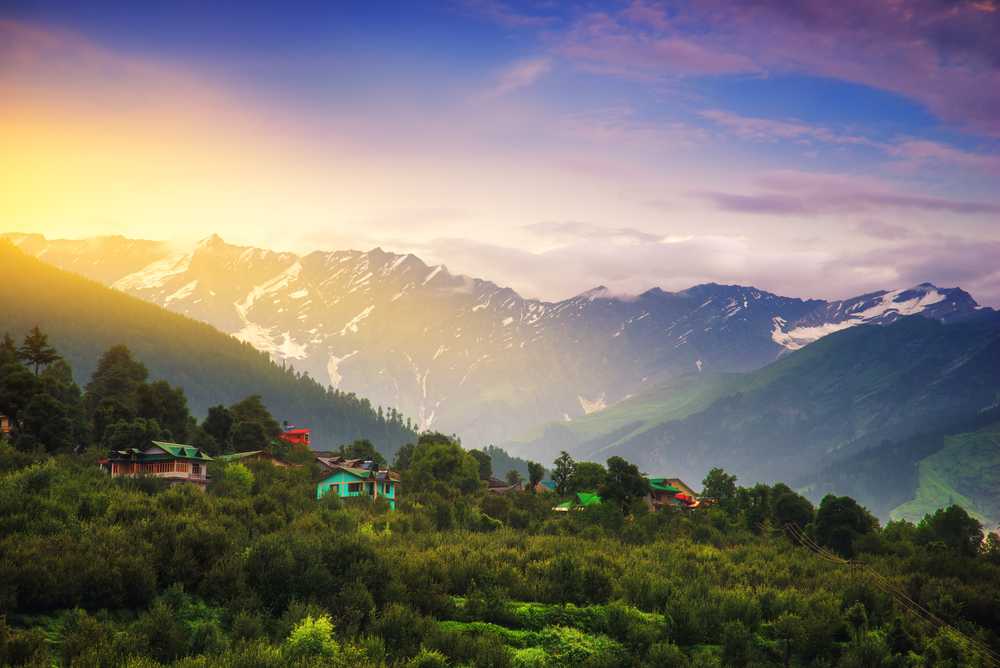 Manali en India