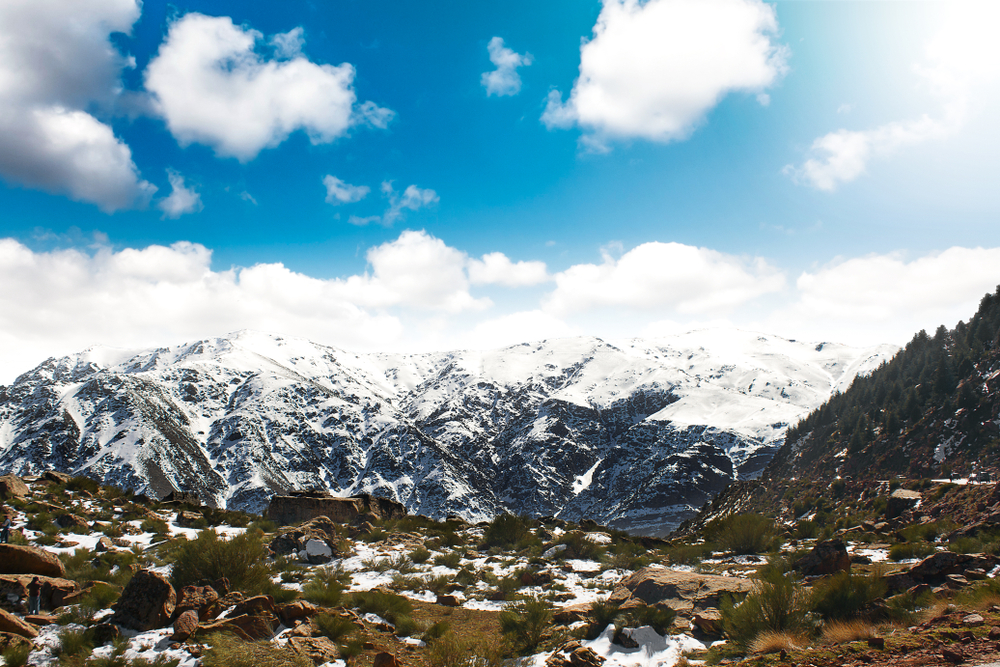 Montañas de Oukaimeden en Marrakech