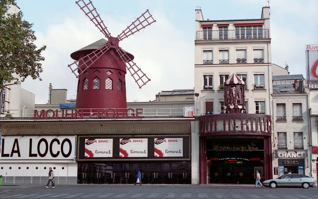 Moulin Rouge en Montmartre
