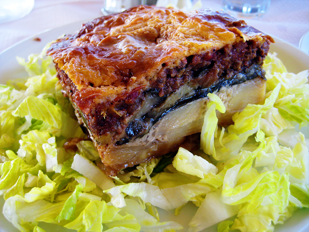 Moussaka en Atenas