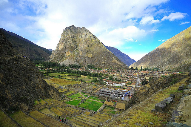 Ollantaybambo en el Valle Sagrado de los Incas