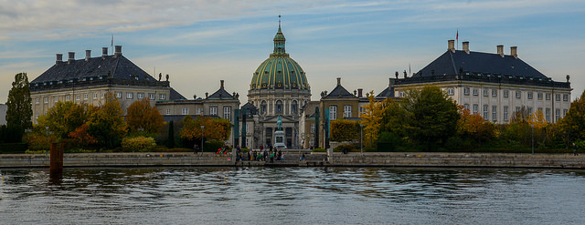Palacio de Amalienborg en Copenhague