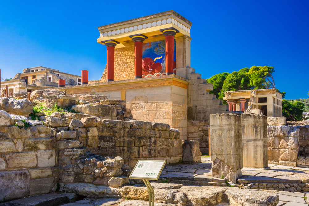 Palacio de Knossos en Creta