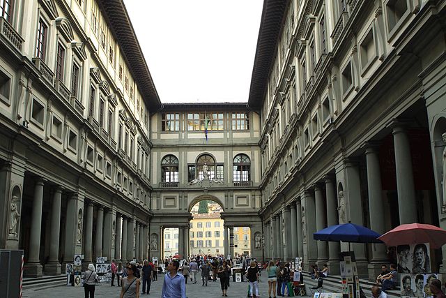 Palacio Ufizzi en Florencia