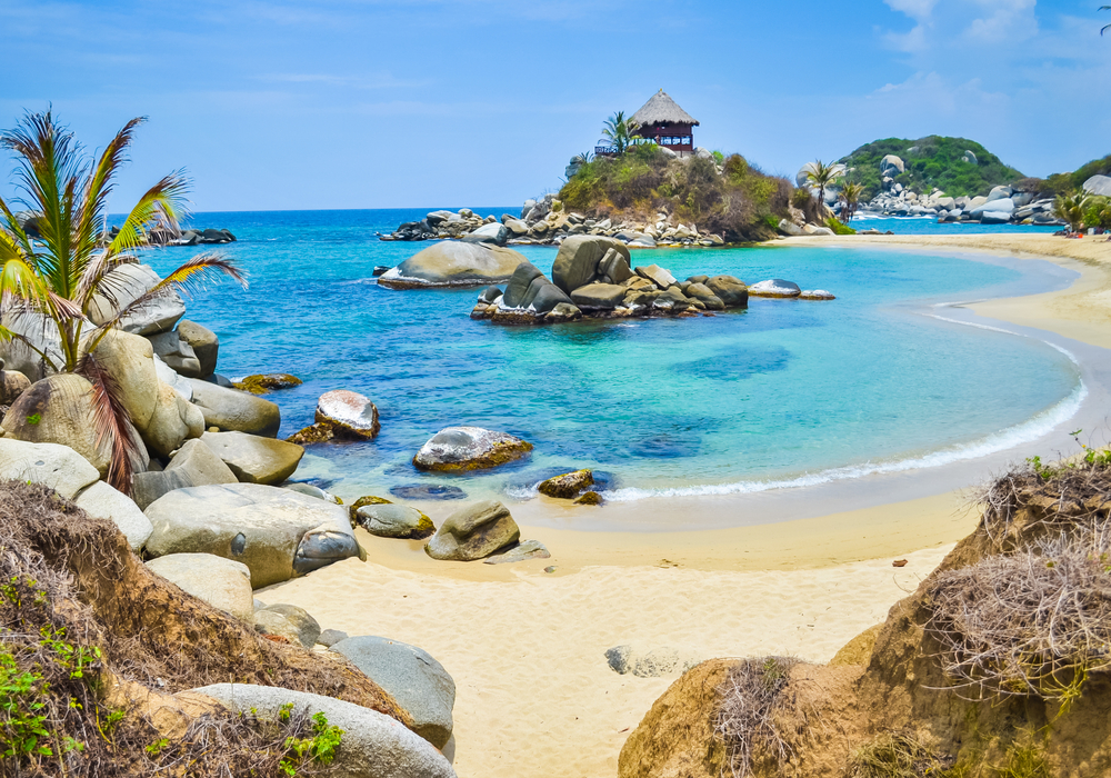 Parque Natural Tayrona en Colombia