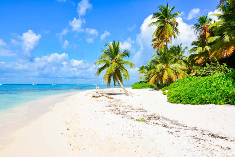 Playa en Haití