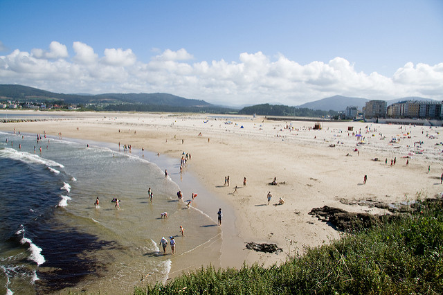 Playa Rapadoira en Lugo